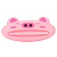 thumbnail image 1 of Cartoon Pig Panda Cat Bathroom Tube Rolling Holder Squeezer Toothpaste Dispenser, 1 of 12