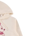 thumbnail image 5 of Disney Ladies Mickey Mouse Hoodie, Classic Disney Sweatshirt Ivory Foil - XL, 5 of 7