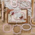 thumbnail image 4 of 30 Pcs Decorative Scrapbook Frames Retro Scrapbook Frames Vintage Picture Frame, 4 of 14