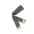 thumbnail image 2 of Toddler Baby Girls Leggings Lace Trim Tights Ruffle Ribbed Knit Stocking Infant Fall Winter Warm Bottom Pants 0-8 Years Dark Gray, 2 of 6