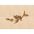 thumbnail image 1 of Ahgly Company Tapis Rectangulaire Lavable en Machine Beige, 2 Pieds x 4 Pieds, 1 of 7