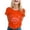 r-168Orange53, variant on Women T-Shirts Short Sleeve Letter Print Round Neck Casual Comfortable Top True Classic Tees Women,Black