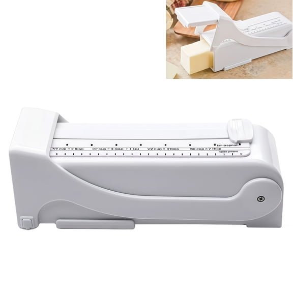 Versatile Butter Cutting Tool with Butter Container and Slicing Knife