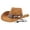 Brown, variant on Western Cowboy Hat Classic Fashion Jazz Hat for and Sun Cowboy Hat Boys Hats Hard Hat Cowboy Hat Who Took The Farmers Hat Beaver Cowboy Hats for Men Boy Dress up Hats for Play Hat for Girls Womens
