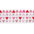 thumbnail image 3 of Camino De Mesa Con Estampado De Collage De Corazones Dii, 3 of 5