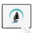 thumbnail image 1 of Sailing Wave Shock Art Deco Fashion Mousepad Stitched Edge Mat Rubber Gang Pad, 1 of 2