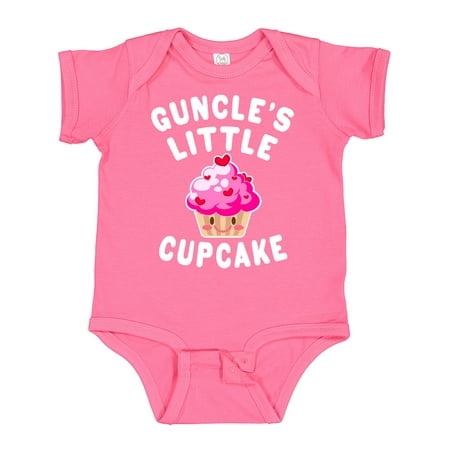 

Inktastic Guncles Little Cupcake Gift Baby Girl Bodysuit