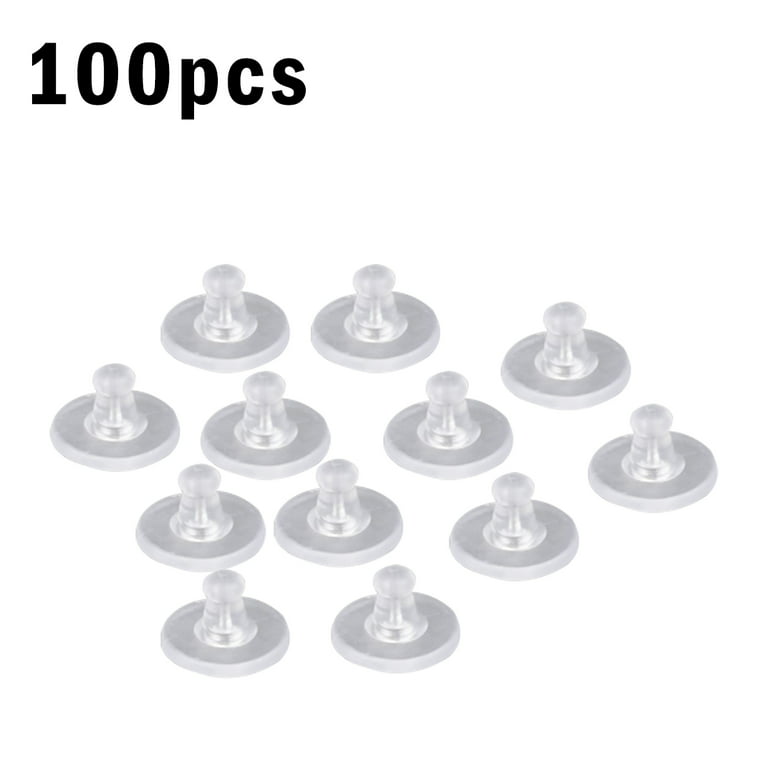 Silicone Earring Backs (100pcs)