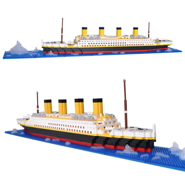 Bloques de construcción Geniteen Titanic modelo 1860 para adultos