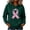 Army Green, variant on Women's Breast Cancer Awareness Hoodie in October We Wear Pink Shirts Support Survivor Gift