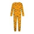 thumbnail image 4 of Racifhz Family Matching Pajamas Halloween Loungewear Set Long Sleeve Sleepwear Top and Pants Cozy Holiday Nightwear Matching PJs for Family Halloween Gifts and Autumn Fall Decor, Men Size:M, 4 of 6