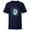 Navy, variant on Disney Princess Ariel Mermaid Holiday Christmas Ornament - Short Sleeve T-Shirt for Kids - Customized-White