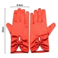 thumbnail image 2 of Women Girls Cosplay Party Clothing Accessories Dance Mittens Evening Party Gloves Events Activities Dress Long Finger Mittens Wedding Bridal Gloves 1, 2 of 8