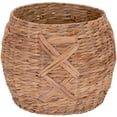 thumbnail image 1 of Household Essentials ML-4112 Hyacinth Round Floor Basket, X-Design, 1 of 1