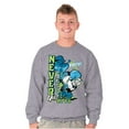 thumbnail image 4 of Popeye Never Quits Asian Inspired Men Big & Tall Sweatshirt Brisco Brands 2X, 4 of 5