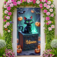 thumbnail image 5 of Decorative Design Halloween Banner Cat Theme Pumpkin Decoration Polyester Material Event Decor for Halloween Party Indoor Celebration Outdoor Decoration, 5 of 9