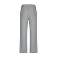 thumbnail image 4 of Casual Linen Trousers For Everyday Comfort And Stylish With Button Detail In A Revamped Classic Style For Men, 4 of 4