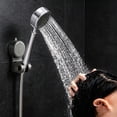 thumbnail image 7 of Clearance Under $5 | Strong Suction Cup Shower Head Holder with 360-Degree Swivel Bracket for Handheld Showers, Tool-Free Installation, Grey, 7 of 7
