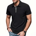 thumbnail image 4 of HomeGardon Mens Shirts Turn Down Collar Short Sleeve,Mens Shirts Men's Summer Casual Loose Color Blocked Pearl Cotton Small Twill Short Sleeve Turndown Collar Shirt,S-XXXL, 4 of 9