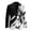 Black White Eagle Art Print, variant on Polyester Men's Blazer Casual Golf Sport Coats Suit Jacket with Pockets, One Button Lightweight Business Casual Blazers, Golf Ball Pattern