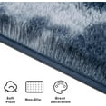 thumbnail image 5 of TWINNIS Abstract Shag Area Rug for Bedroom Living Room,Dyeing Fluffy Soft Carpets for Kids Room,4'x6',Blue Gray, 5 of 7