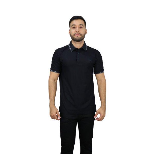 Playera Caballero Platini DP19BK Negro 1 Pz