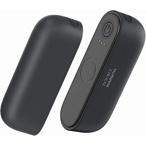 Hand Warmers Rechargeable 2 Pack, AI Electric Handwarmers, Portable Pocket Heater, Gifts for Christmas, Outdoor, Hunting, Golf, Camping Accessories(Black)