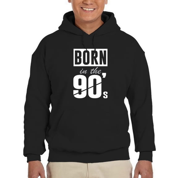 Born In The Nineties Hoodie Men -GoatDeals Designs, Male Medium