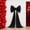 Black, variant on BalsaCircle 7 feet White Giant Bow Tie Decor Party Events Decorations Supplies