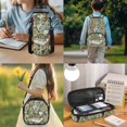 thumbnail image 5 of KEIAHUAN Camo Fish Print School Backpack Set for Girls Backpack with Lunch Box Pencil Case Water Bottle Holder,4 Pcs 17 Inch Travel Back Pack Casual Daypack Backpacks for Kids, 5 of 7