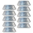 thumbnail image 2 of SHISUYAN 10 Pcs Barquettes en Aluminium Barquettes en Aluminium Table Barquettes Alimentaires Profondes Conception à Trous Barquettes en Aluminium Barquettes en Aluminium Jetables, 2 of 8