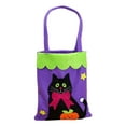 thumbnail image 2 of Halloween Candy Bag,Trick or Treat Bag,Cat Design Candy Large Bags Collapsible Ghost Multipurpose Reusable Halloween Basket for Kids Birthday Party Goodie Goody, 2 of 5