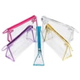 thumbnail image 2 of Bolsa de cosméticos Hedume, transparente, impermeable, de PVC, 10 unidades, 2 of 5