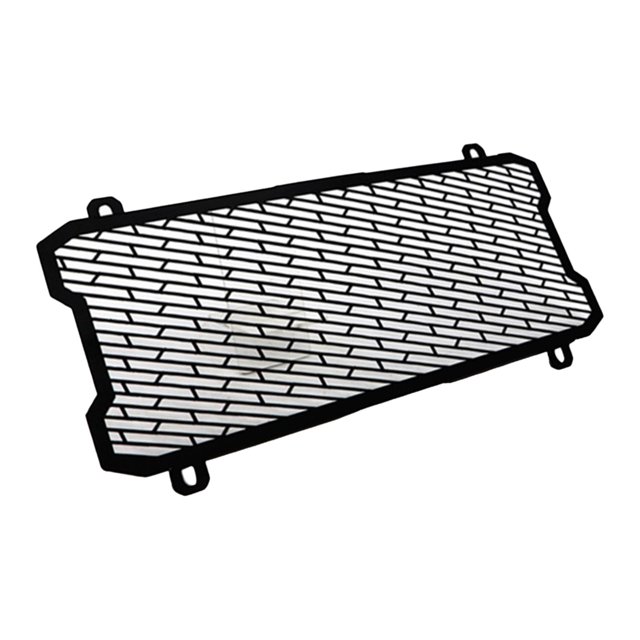 Acero Inoxidable Motocicleta Radiador Rejilla Parrilla Cubiertas Enfriador Protector Cubierta Bisel Protector para Kawasaki Z650 Z 650 2017 2018 2019 negro Soledad cubierta protectora parrilla