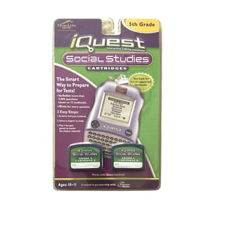 Leap Frog IQUEST MATH Grades 6-8 Educational Cartridge for ages 11