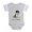 Heather Gray, variant on CafePress - FIN Havanese Life - Cute Infant Baby Football Bodysuit