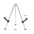 thumbnail image 4 of simhoa Display Easel Folding Tripod Display Stand Holder for Presentations Craft Silver, 4 of 8