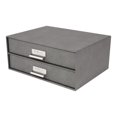 thumbnail image 1 of Bigso Birger - Drawer cabinet - 2 drawers - for A4/Letter - gray, 1 of 2