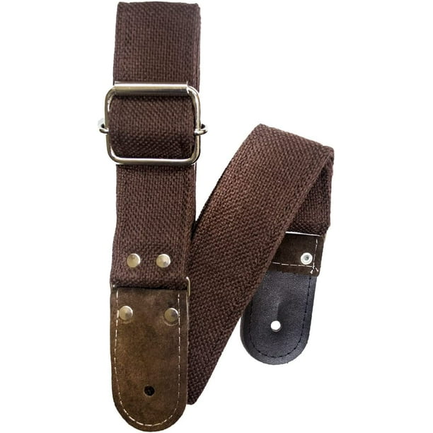 Strap, tahali, correa para guitarra o bajo. Kidam Yute café