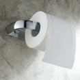 thumbnail image 4 of Portarrollos de papel higiénico sin tapa Portarrollos de papel de cocina Baño Inodoro y cocina Latón brillante Acabado cromado Portarrollos de papel higiénico montado en la pared, Plata, 4 of 5