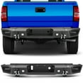 thumbnail image 3 of ECCPP Rear Step Bumper With D-ring LED Strip Light Replace for 2015-2017 for Chevrolet Silverado 2500, 3 of 7