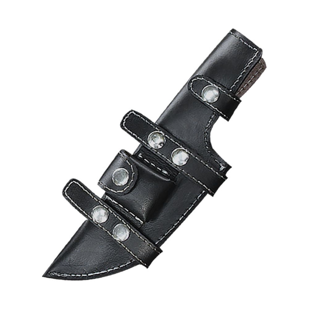 Tracker® Custom Handmade Stainless Steel Tracker Knife Black White Wood Handle