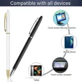 thumbnail image 2 of YANI- 2 In 1 Precision Disc Stylus Touch Screen Pen Black White Universal, 2 of 6