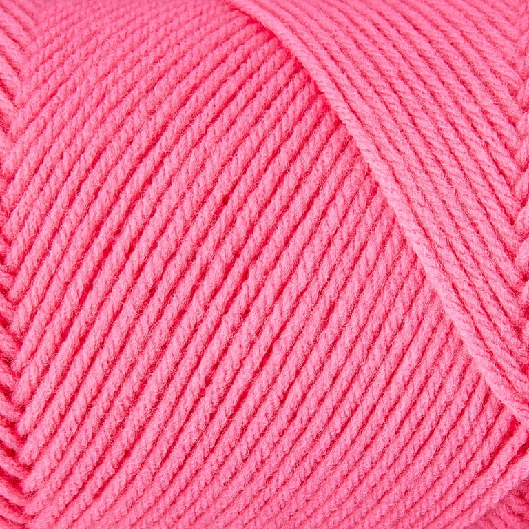Mainstays Medium Acrylic Yarn, 7oz, Pink Coat - Walmart.com