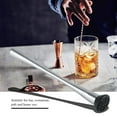thumbnail image 1 of Stainless Steel Muddler Barware, 11" Bar Cocktail Muddler Professional Bar Tools For DIY Drink Wine Barware Tool Other Fruit Based Drinks, 1 of 8