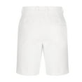 thumbnail image 5 of Mens Solid White Casual Shorts, Classic Fit, Summer Daily & Formal - Casual Use, 5 of 6