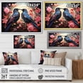 thumbnail image 4 of Designart "Fantasy Royalty Among Crows I" Animals Floater Framed Wall Art Print, 4 of 7
