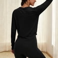 thumbnail image 4 of WCJM Womens Upf 50+ Uv Shirt Long Sleeve with Thumb Holes Workout Sun Shirt Quick Dry Athletic Hiking Running Top Women's Long sleeve T-shirt, 4 of 5
