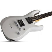 Schecter C-6 Deluxe Electric Guitar (Satin White)