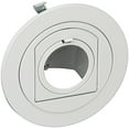 thumbnail image 2 of Elco Lighting EL1497W 4" Basse Tension Réglable Tirer vers le Bas, Blanc, 2 of 4